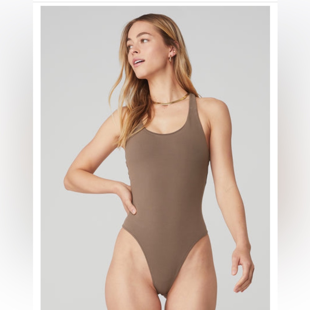 ALO Yoga sleek back bodysuit